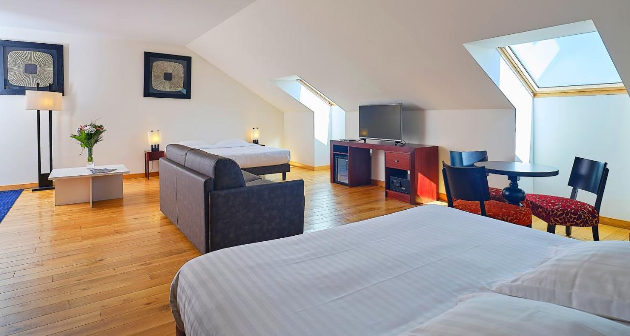 Le Mauritia Hotel Et Spa Pornic Bagian luar foto